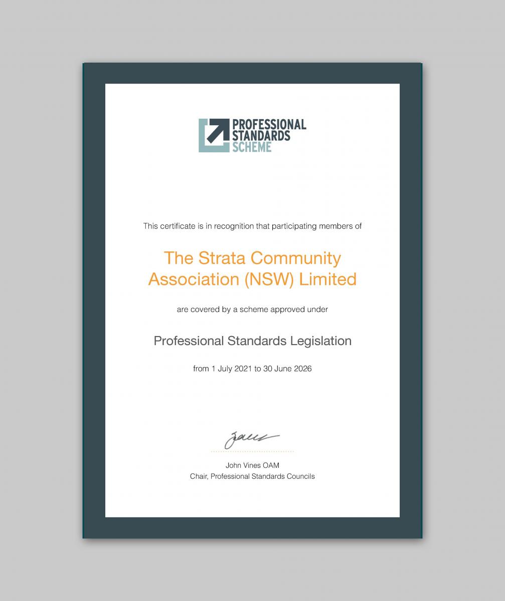 Congratulations to Strata Community Association (NSW)